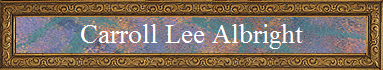 Carroll Lee Albright